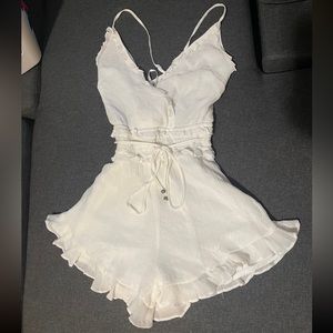 Medium Light Flowy Romper